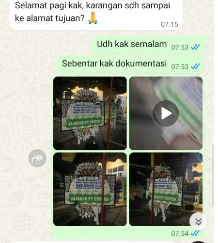Pengiriman Papan Bunga Selamat Cimenteng Cijambe